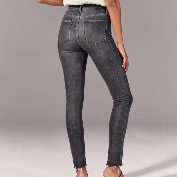 A&F High Rise Super Skinny Jeans - Picture 2 of 5